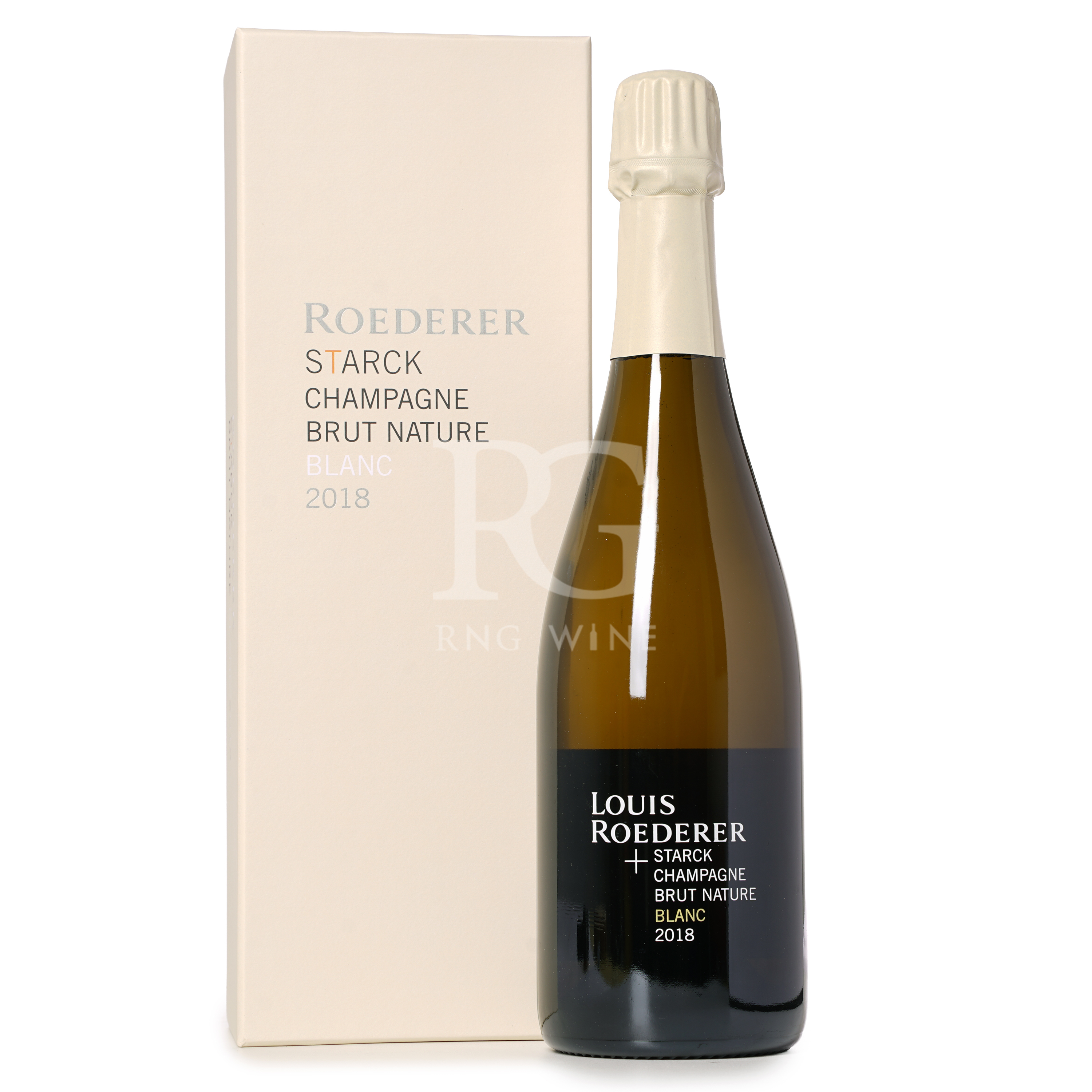 Louis Roederer et Philippe Starck Brut Nature 2018 (JR16.5) (Gift Box)