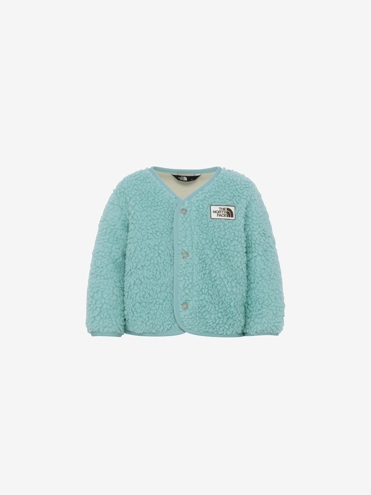 預購┃日本 THE NORTH FACE Baby Cuddle Fleece Cardigan 嬰兒款 毛毛 外套