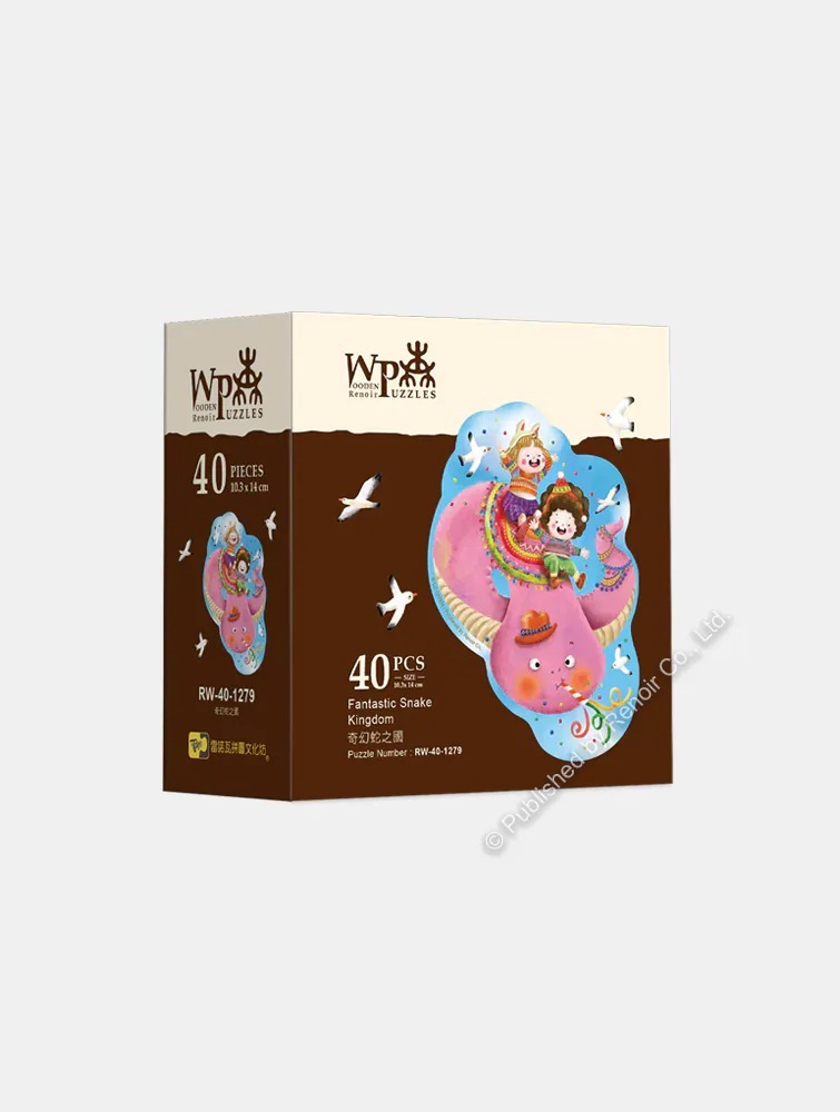 【雷諾瓦拼圖】奇幻蛇之國/呂芊/木質