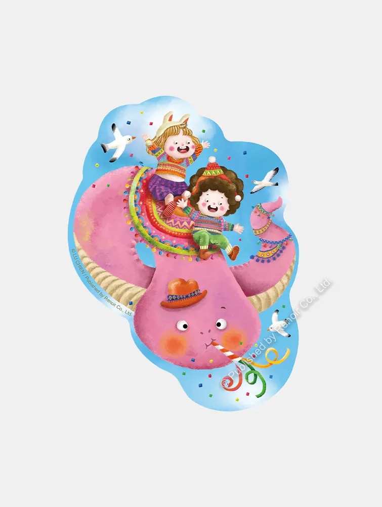 【雷諾瓦拼圖】奇幻蛇之國/呂芊/木質