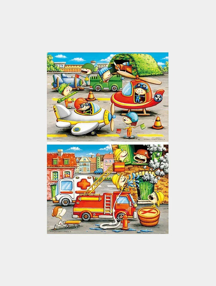 【雷諾瓦拼圖】救援大英雄+飛機總動員/古依平