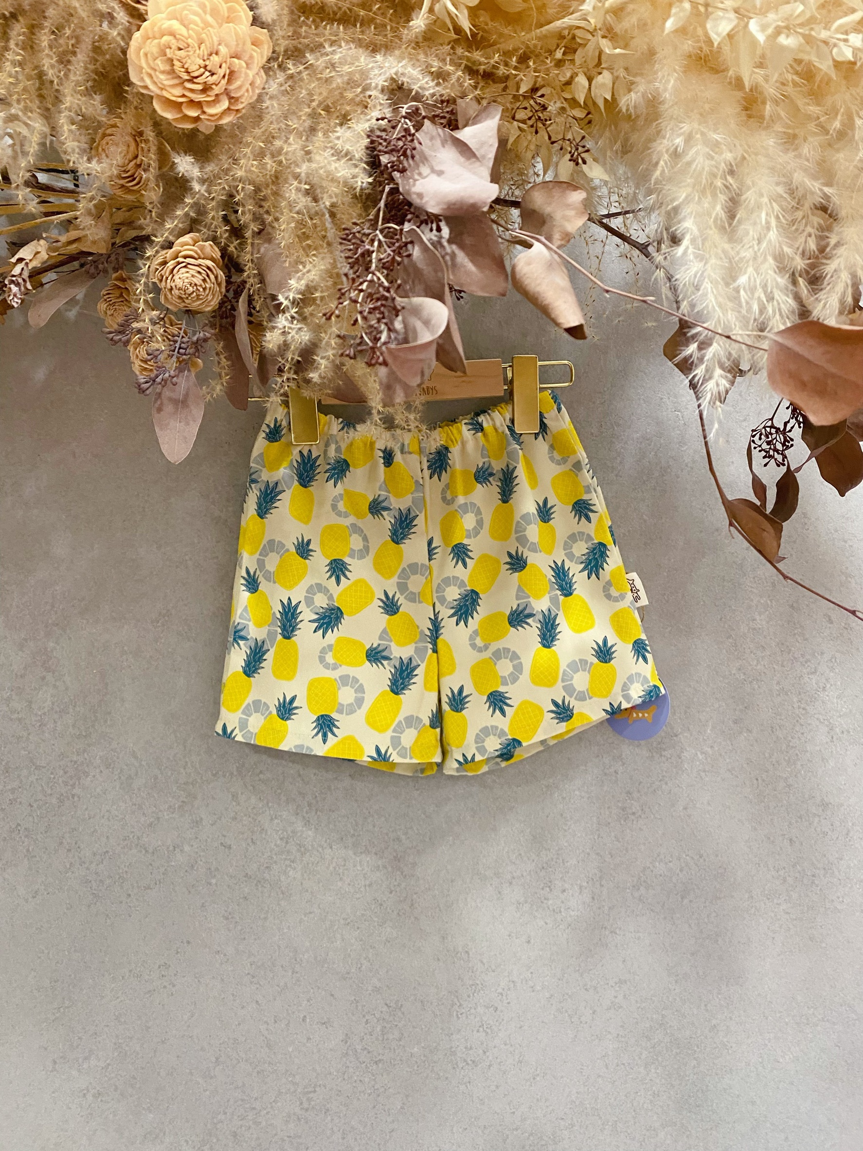 鳳梨 短褲（90）