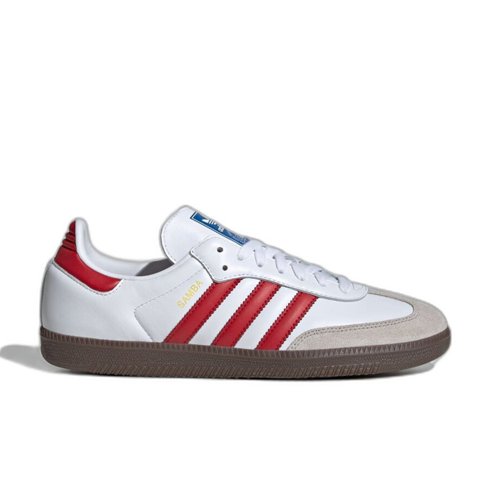 Adidas Samba OG Footwear White 緋紅白 IG1025