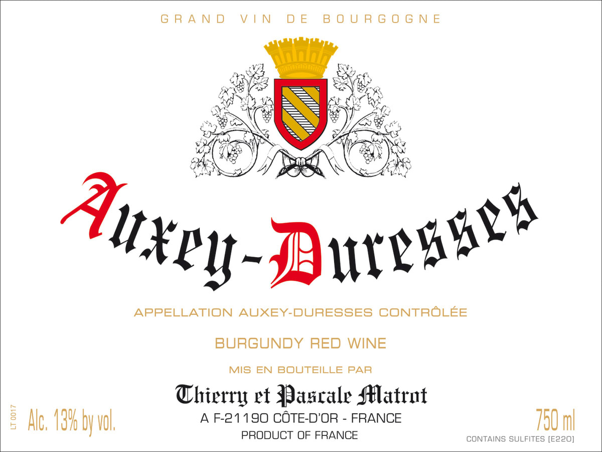 Matrot Auxey Duresses Rouge 2018