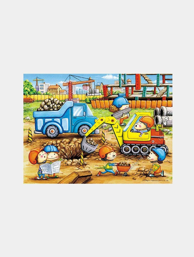 【雷諾瓦拼圖】小小工程師+交通小尖兵/古依平