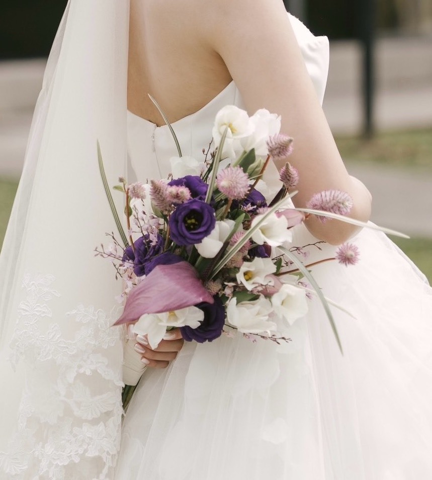 紫夢誓語 | 鮮花捧花