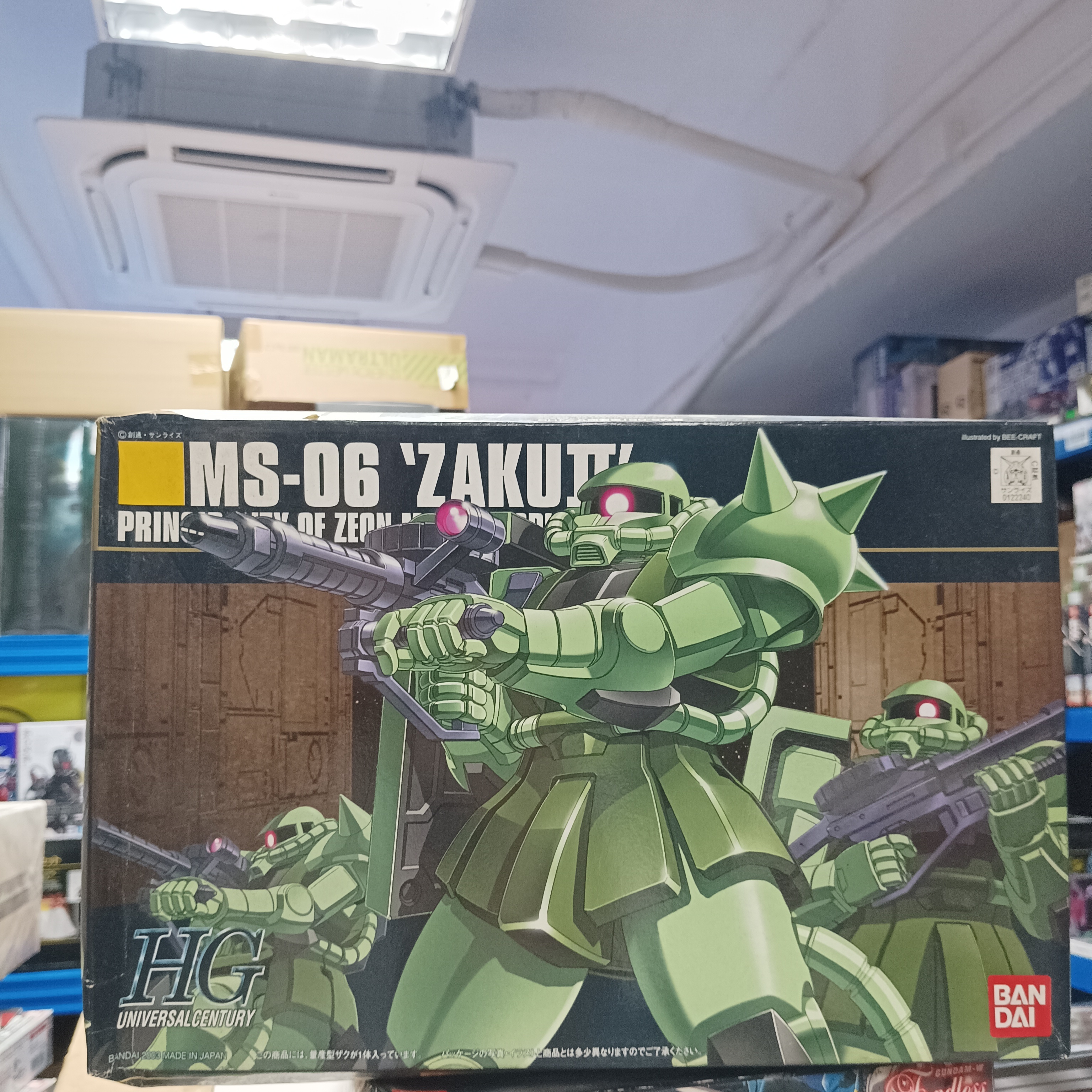 寄賣-GUNDAM-1/144 HGUC 040 MS-06 渣古II(量產型)