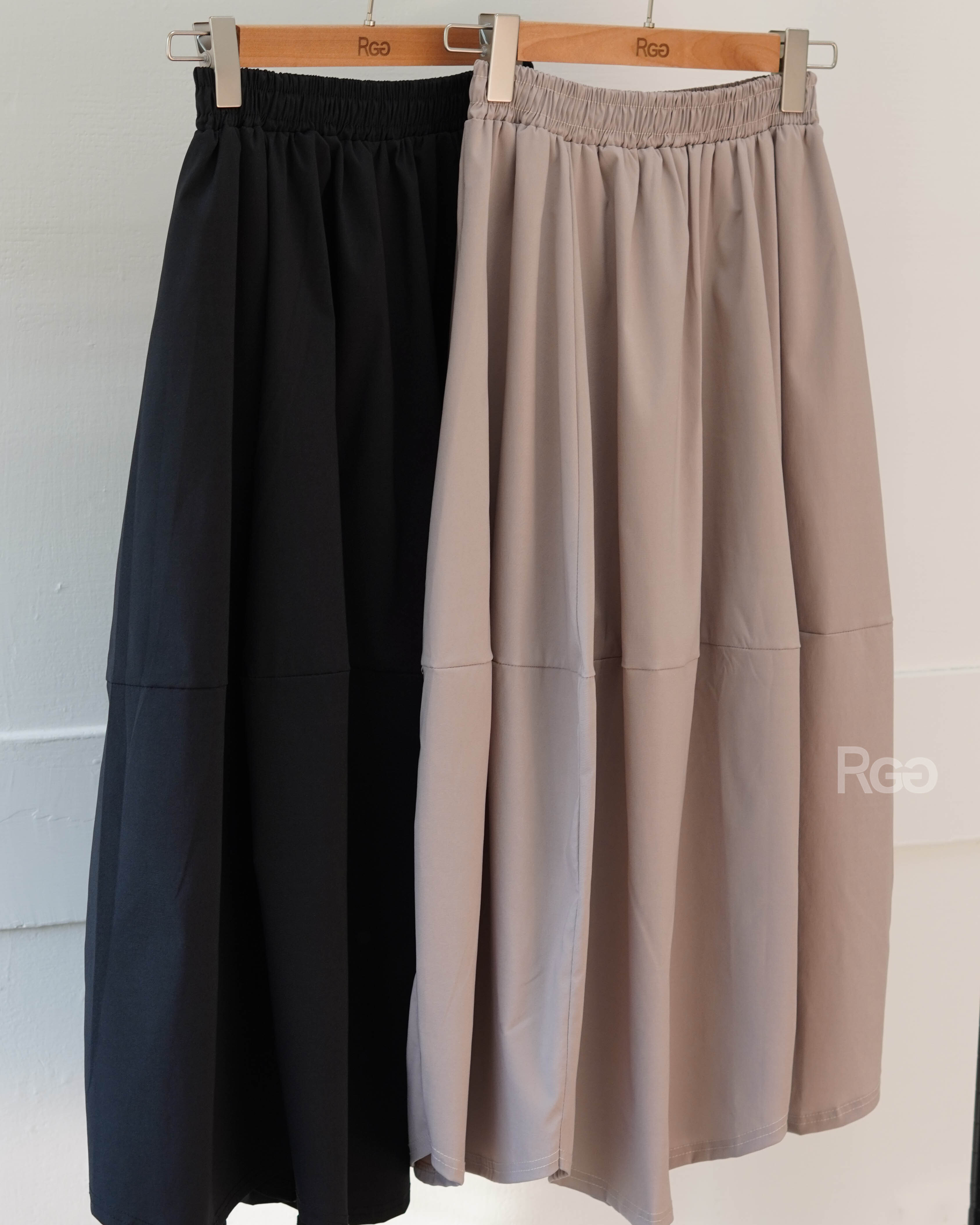 #25109 3M機能防潑水 花苞長裙