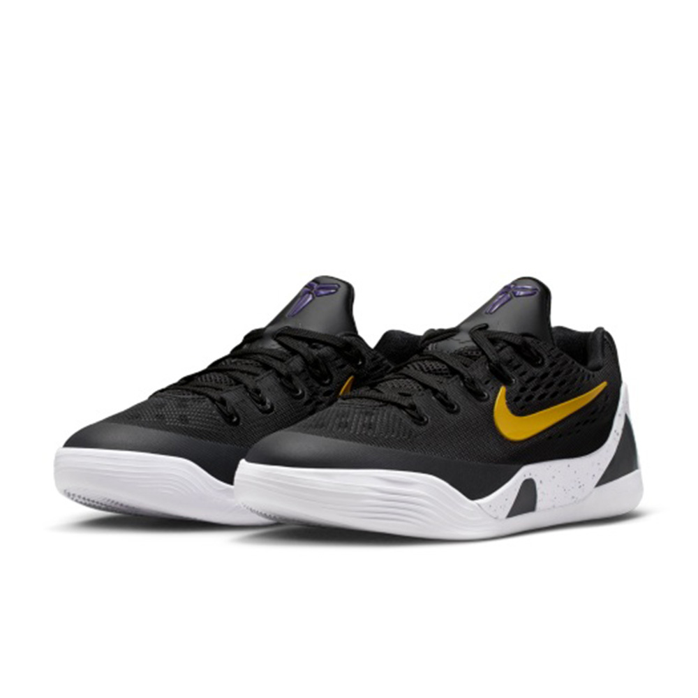 Nike Kobe 9 EM Low TB Black University Gold 黑金 GS FV3607-003