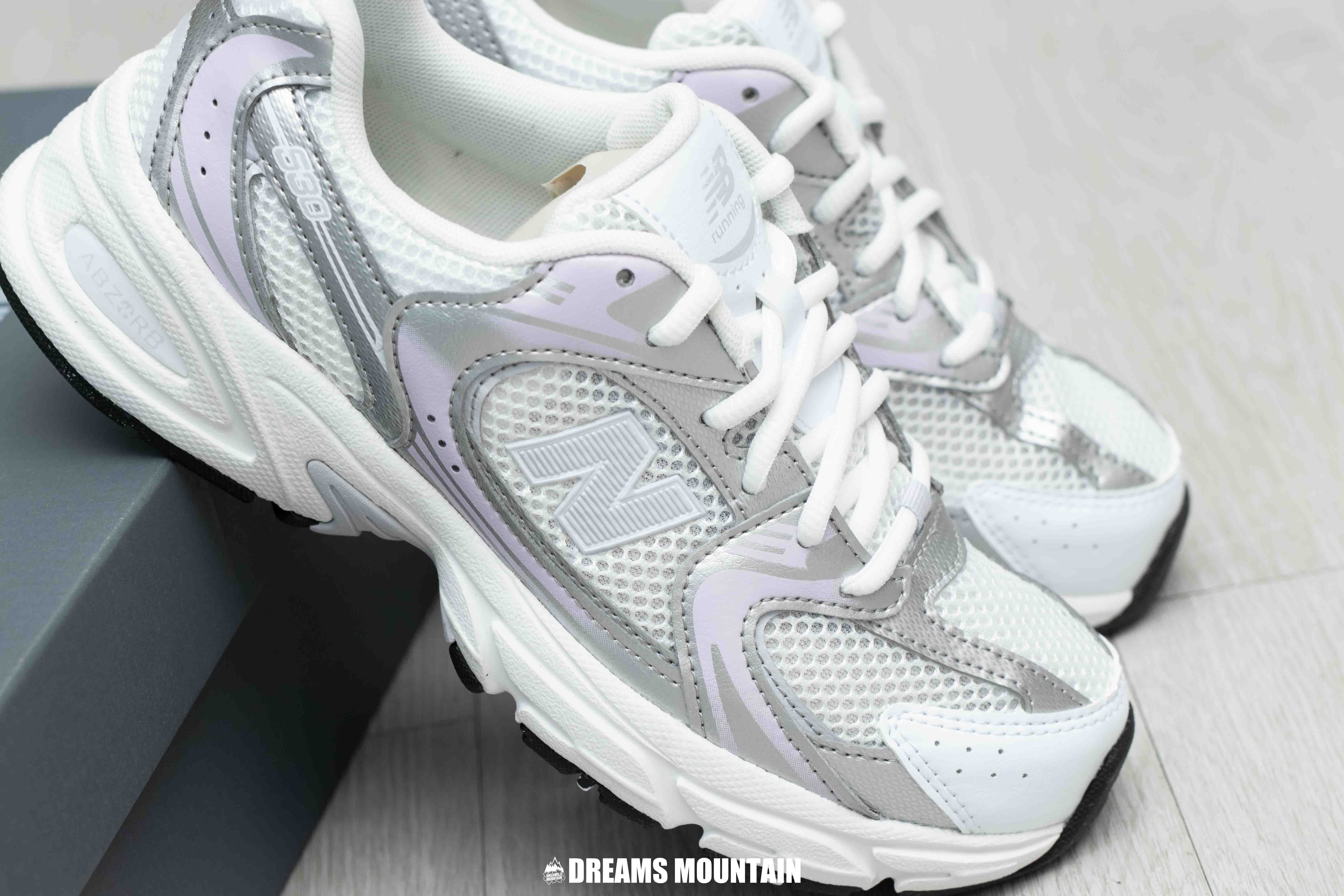 【預訂】NEW BALANCE 530 白粉紫銀-GS