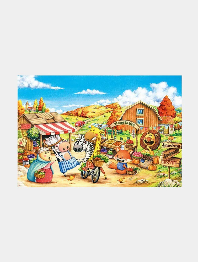 【雷諾瓦拼圖】農場市集/古依平