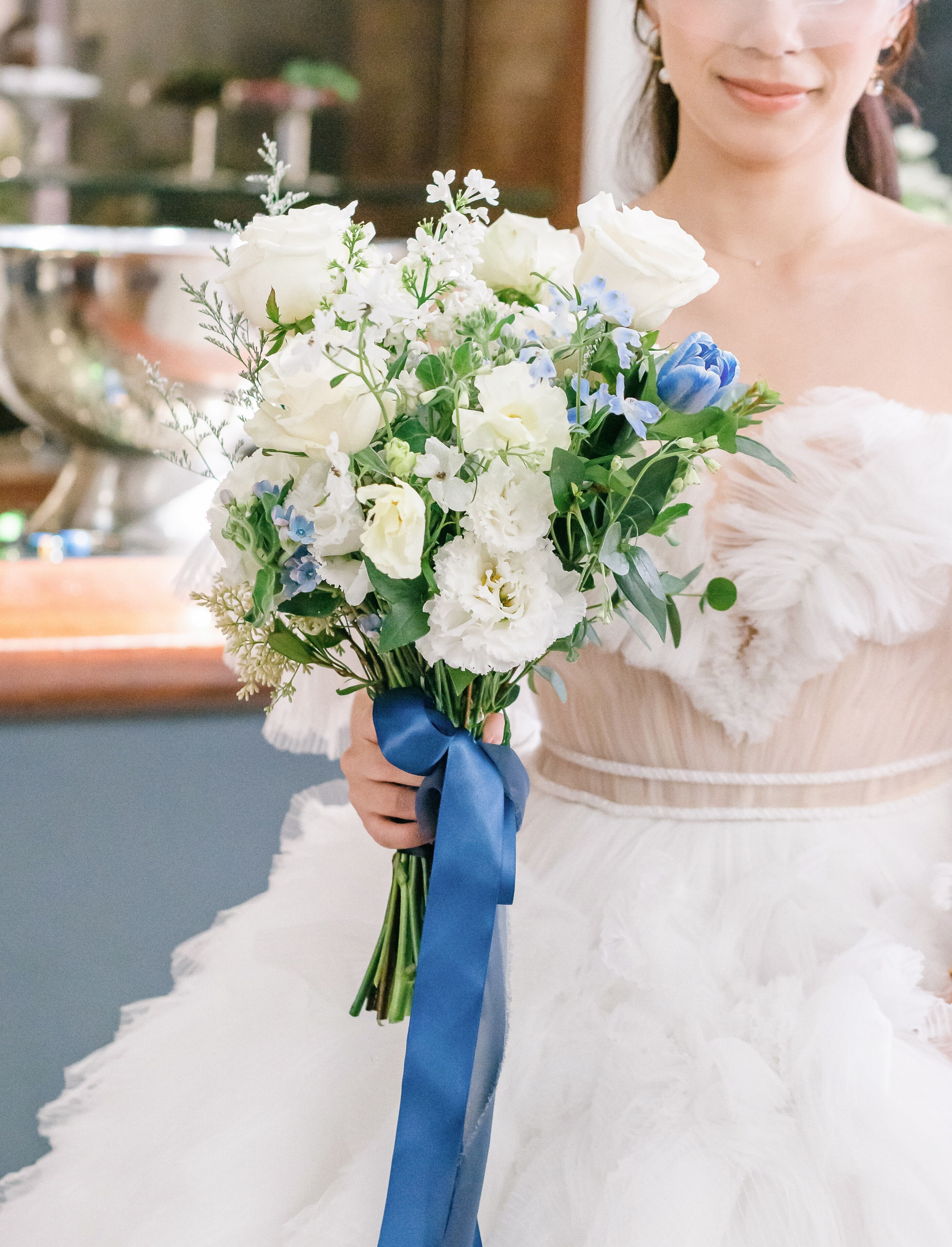 藍白誓言 | 鮮花捧花