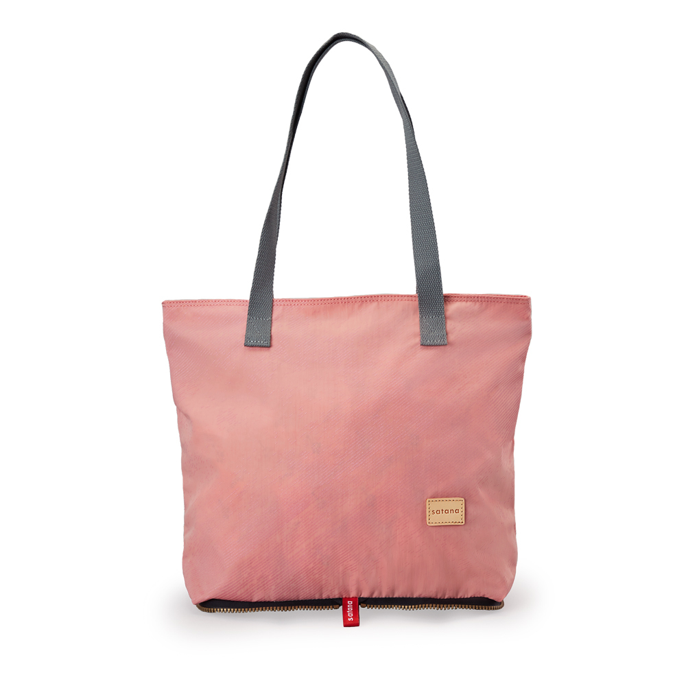 Soldier 折疊托特包/購物袋​-浮光粉