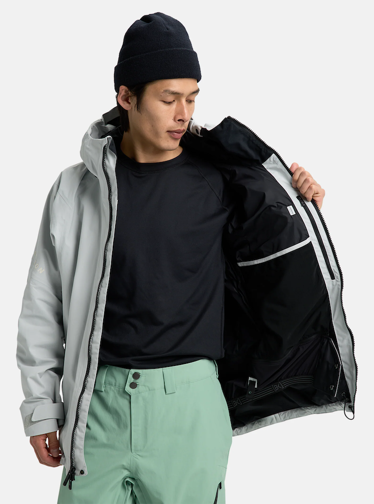 【BURTON】Ｍ’s [ak]® Cyclic GORE‑TEX 2L Jacket_Gray Cloud