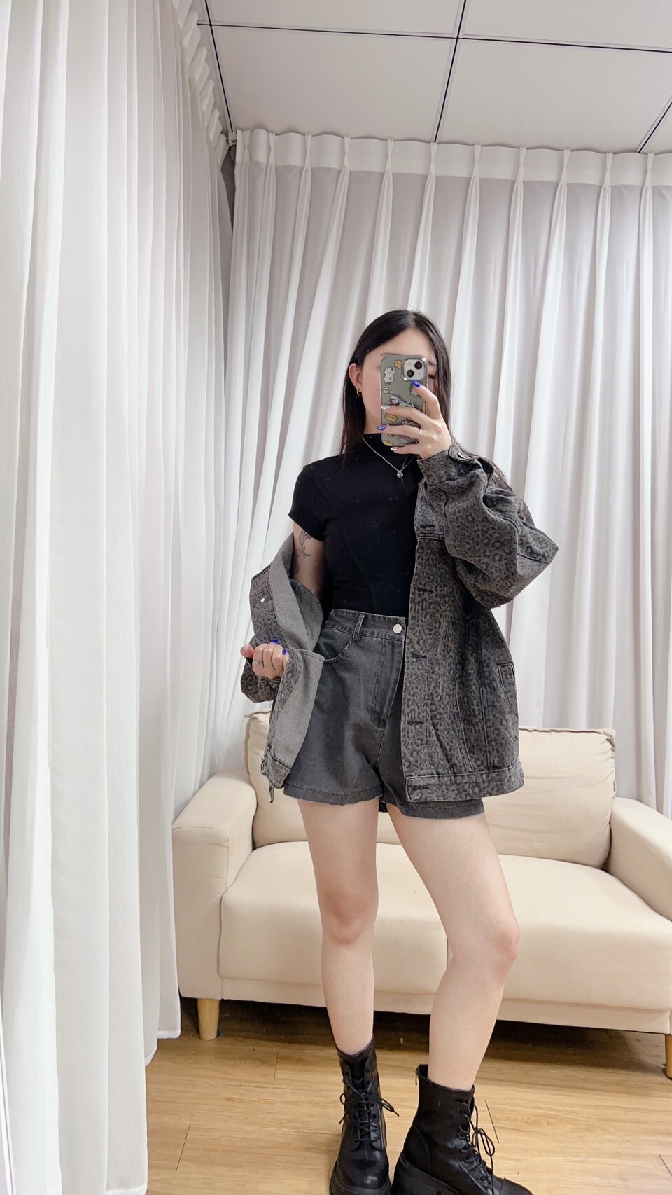 超有型豹紋外套S