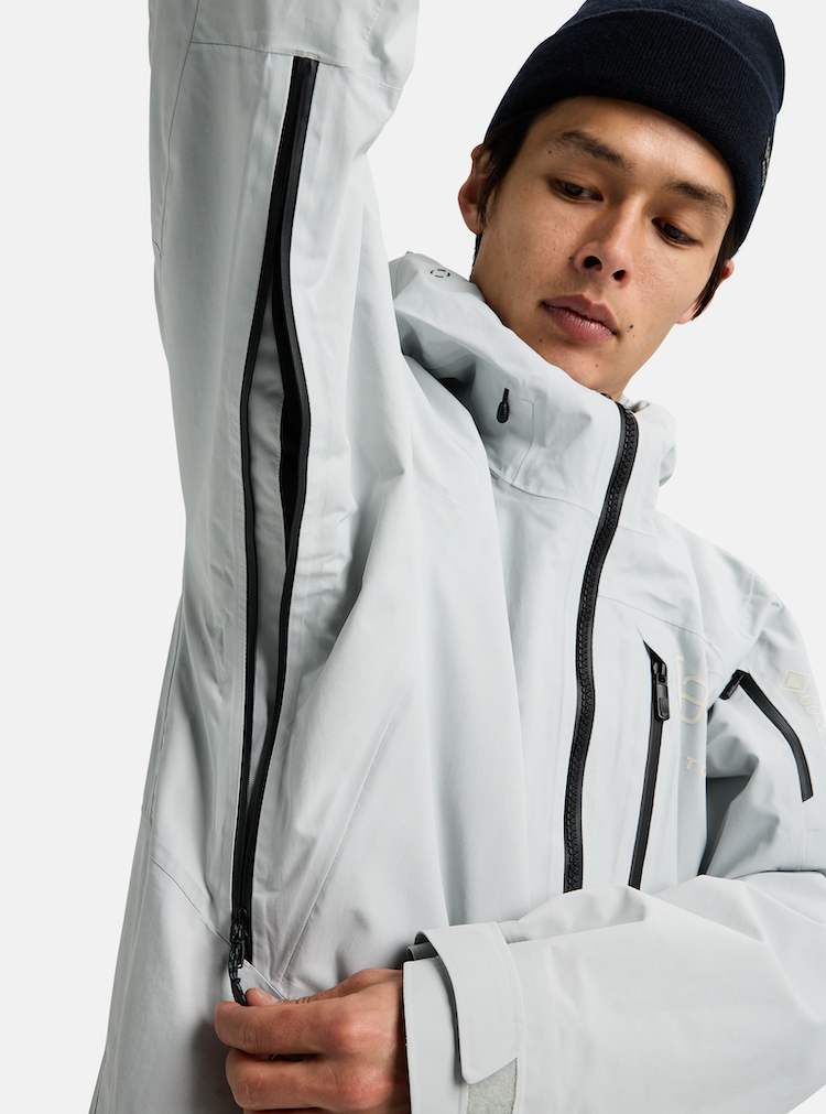 【BURTON】Ｍ’s [ak]® Cyclic GORE‑TEX 2L Jacket_Gray Cloud