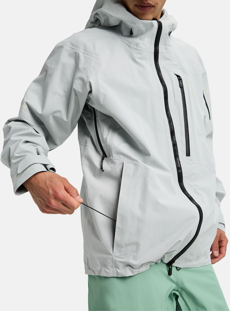 【BURTON】Ｍ’s [ak]® Cyclic GORE‑TEX 2L Jacket_Gray Cloud