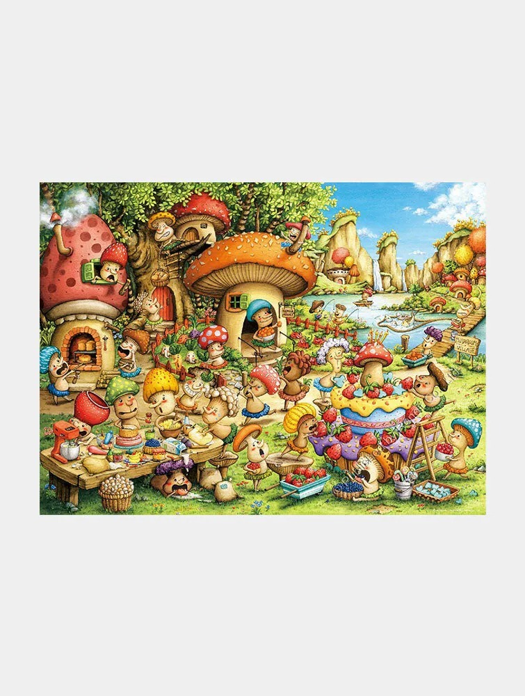 【雷諾瓦拼圖】菇菇嘉年華/古依平/找樂子