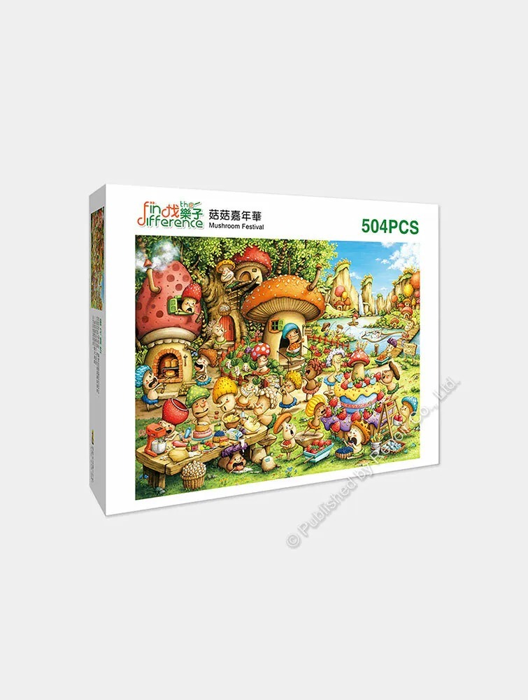 【雷諾瓦拼圖】菇菇嘉年華/古依平/找樂子