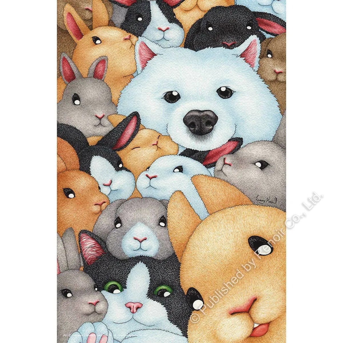 【雷諾瓦拼圖】毛茸茸的友誼/貓瘋子