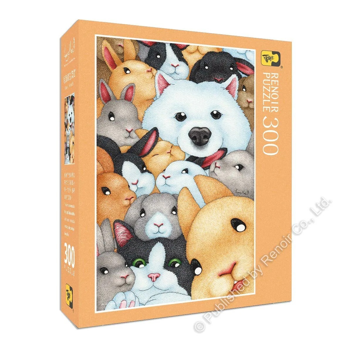 【雷諾瓦拼圖】毛茸茸的友誼/貓瘋子