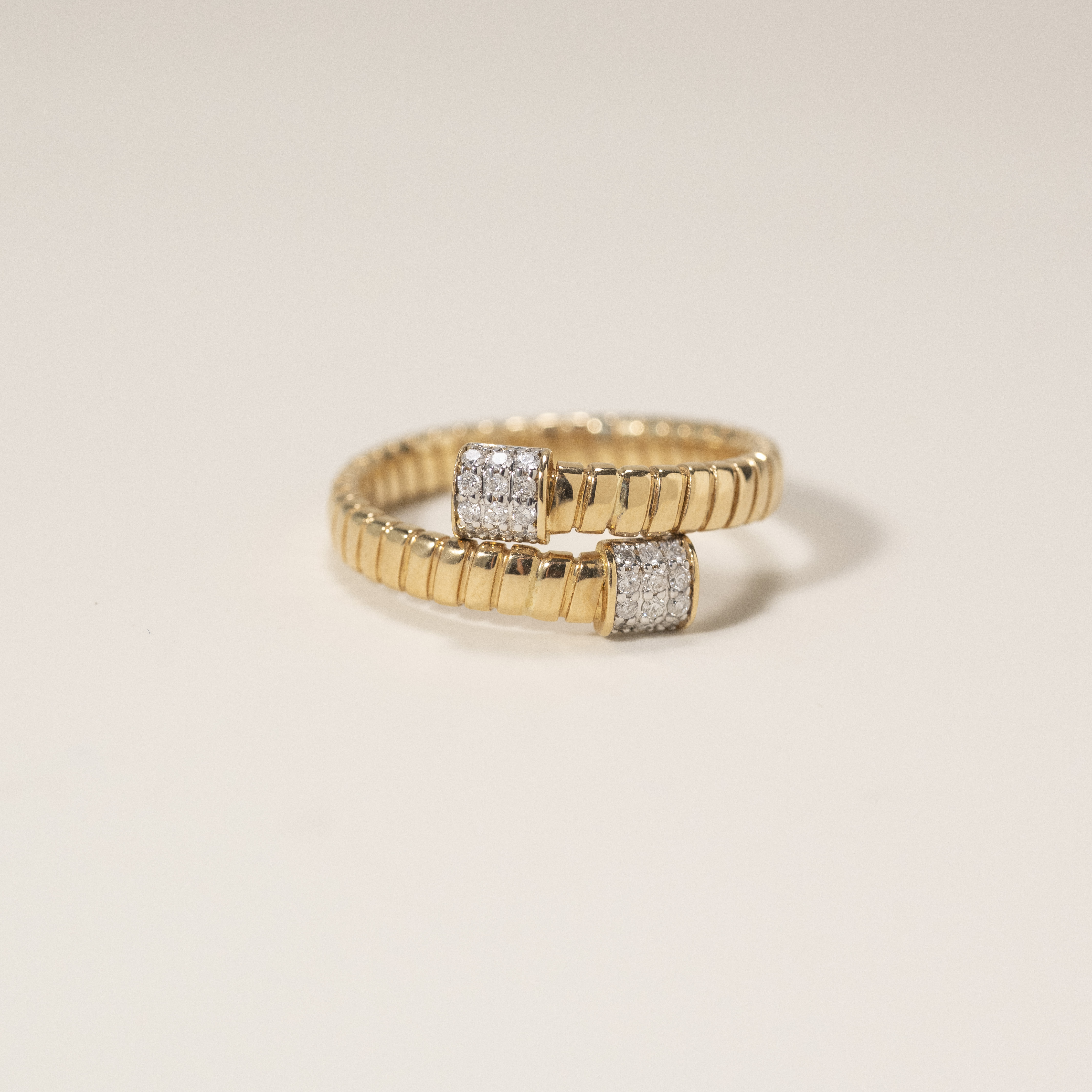 18K échelle Diamond Ring