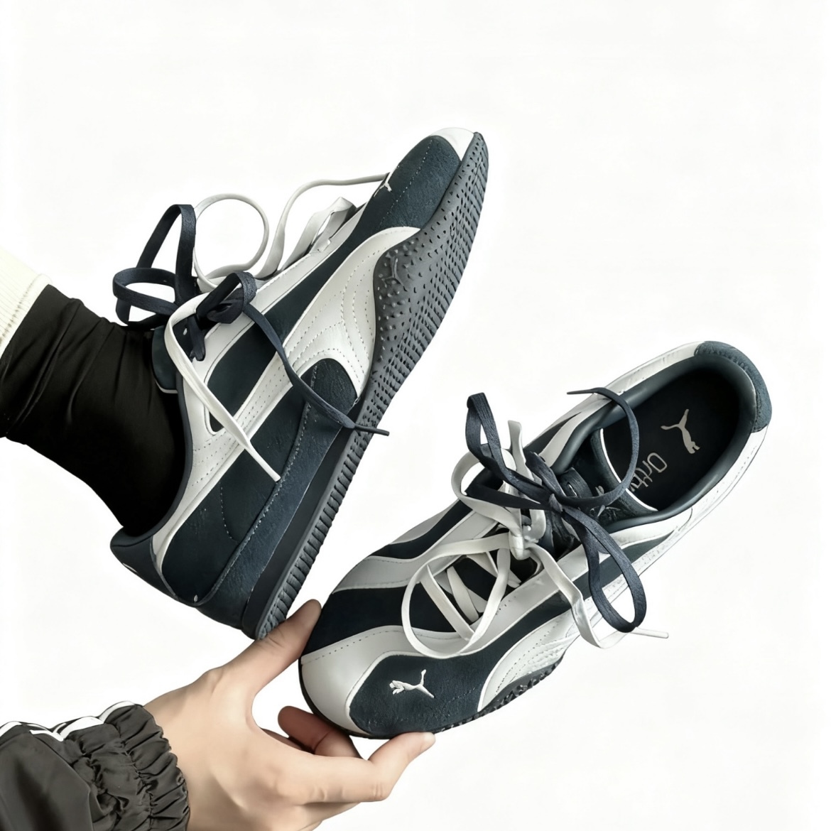 PUMA BELLA V2 SUEDE "BLUE" 海軍藍 深藍 中國限定 男女鞋 404709-01