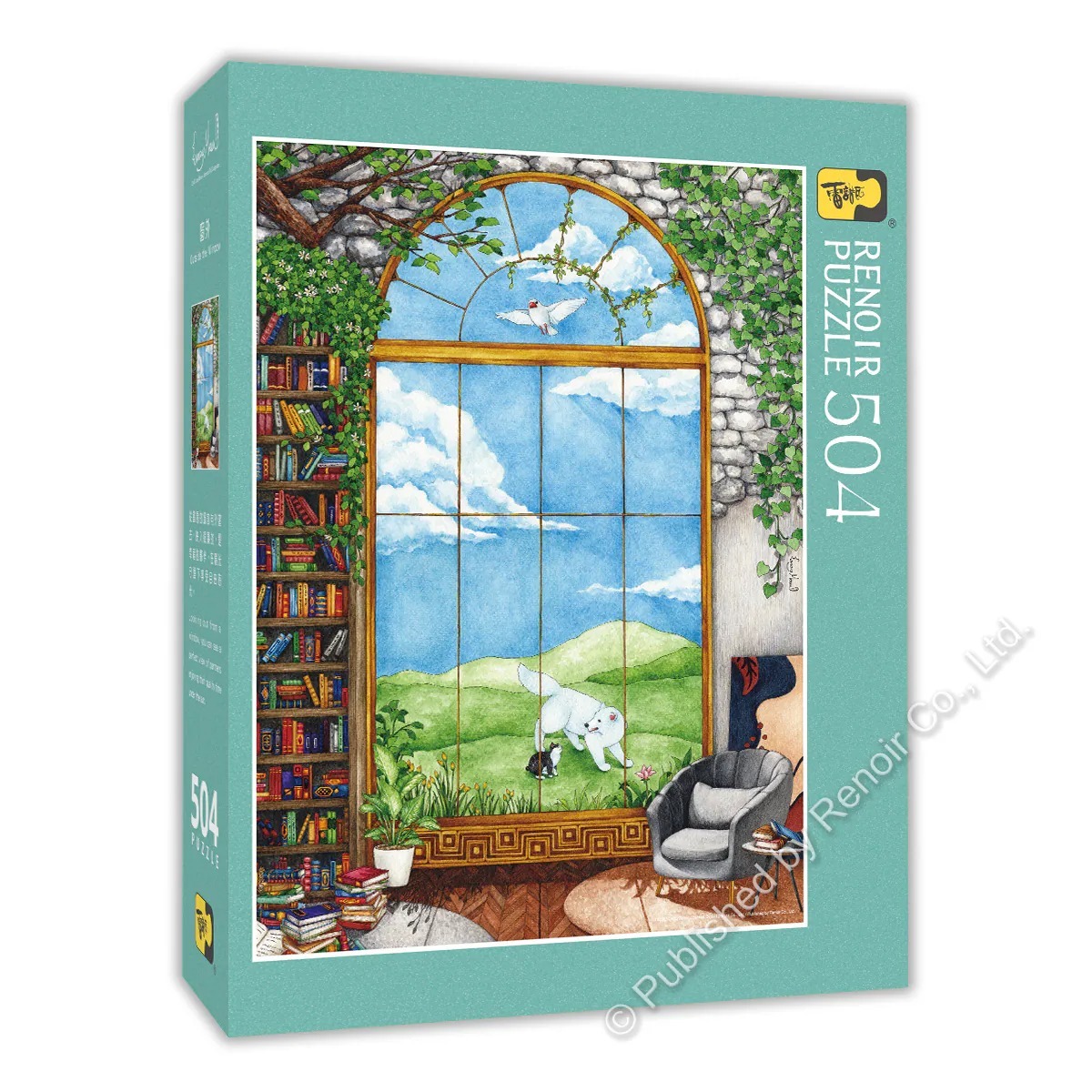 【雷諾瓦拼圖】窗外/貓瘋子