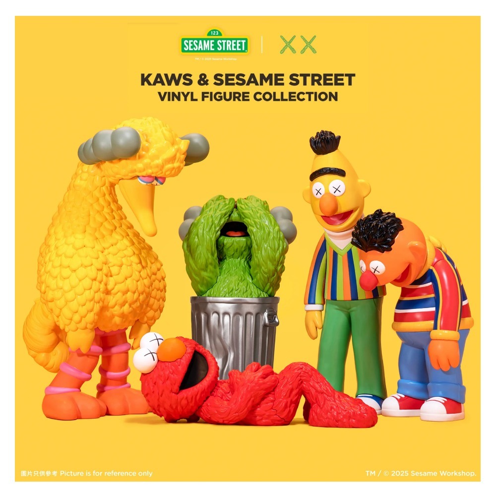 KAWS & SESAME STREET 芝麻街