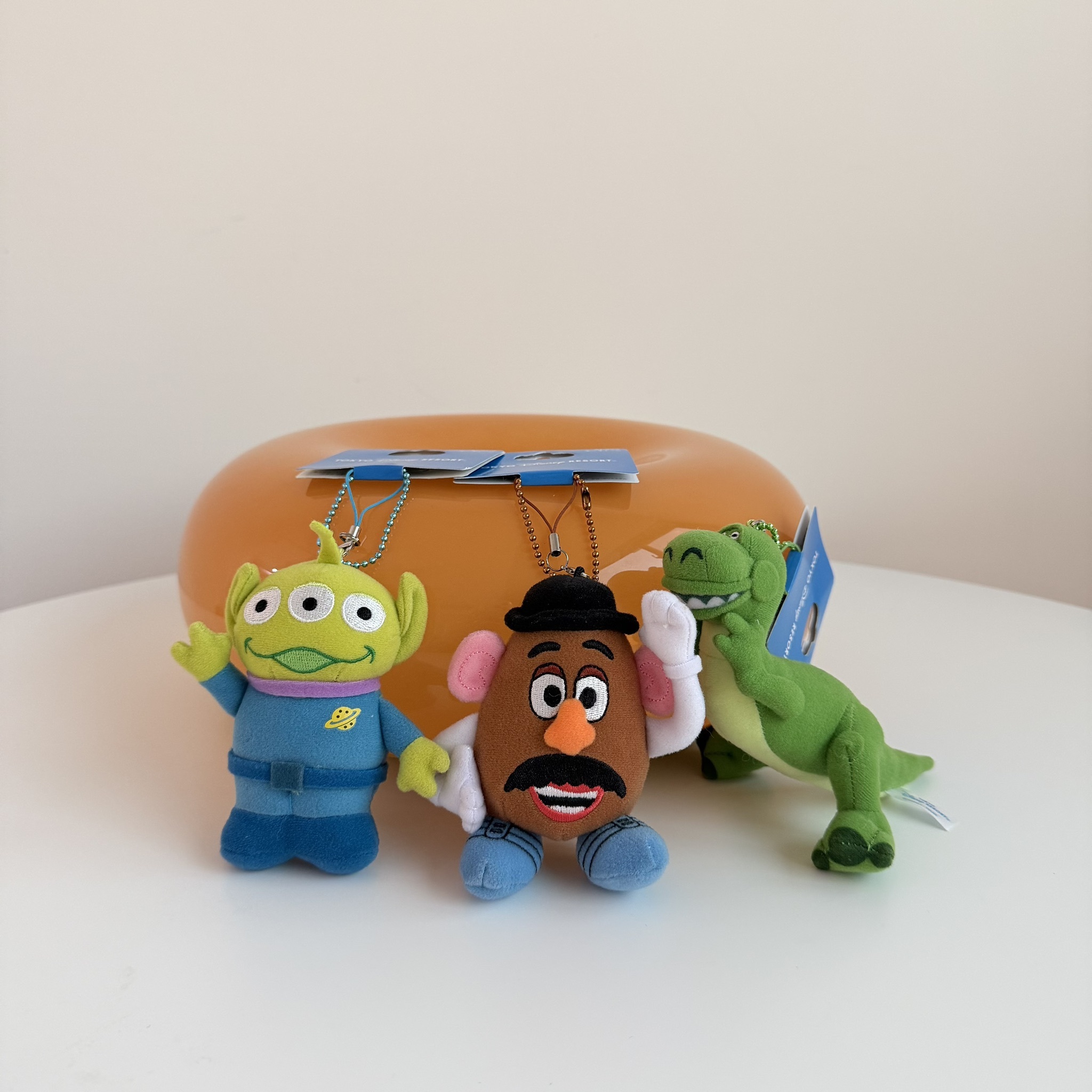 現貨┃Disney 東京迪士尼 玩具總動員 三眼怪 抱抱龍 蛋頭先生 吊飾