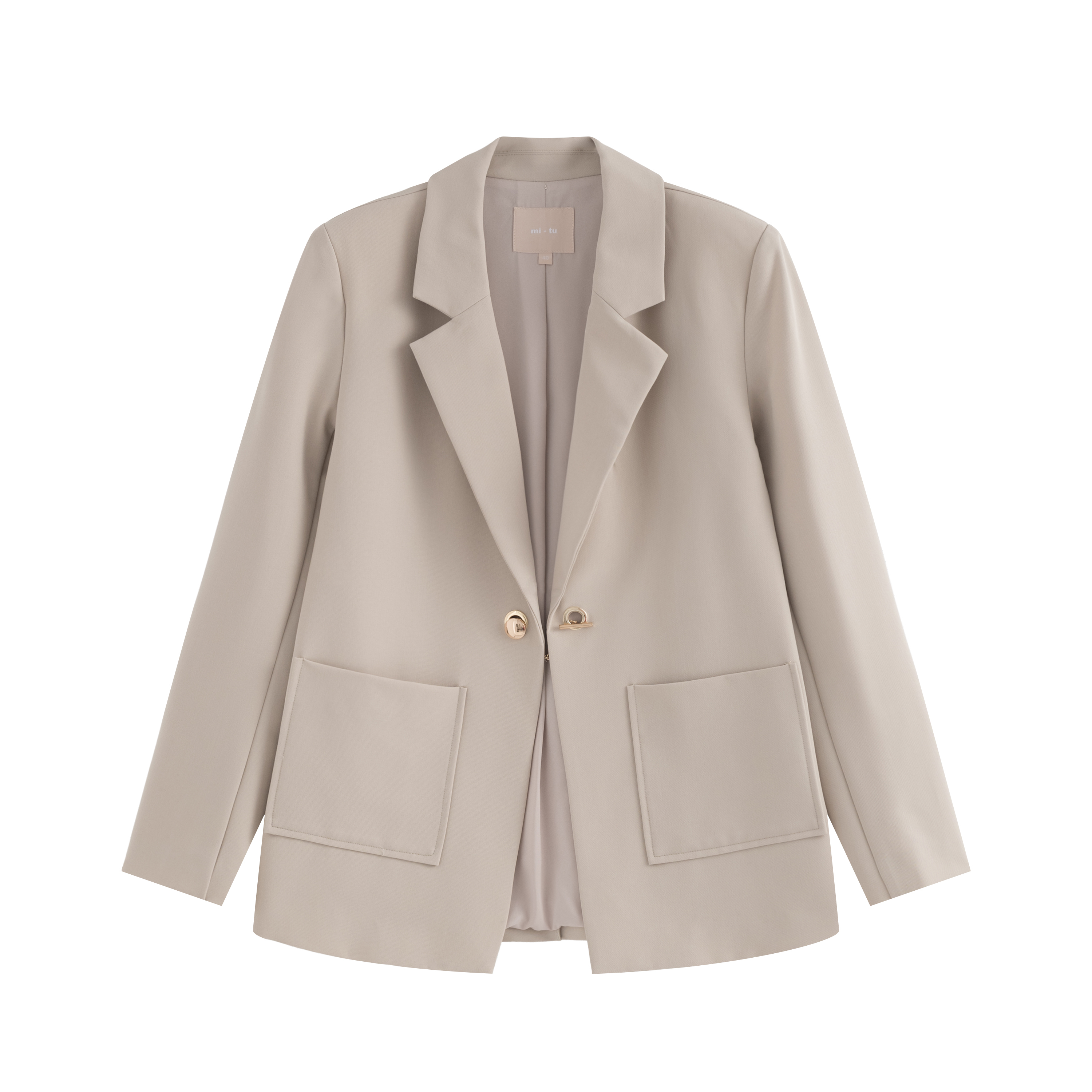 mi-tu 單釦西裝外套
