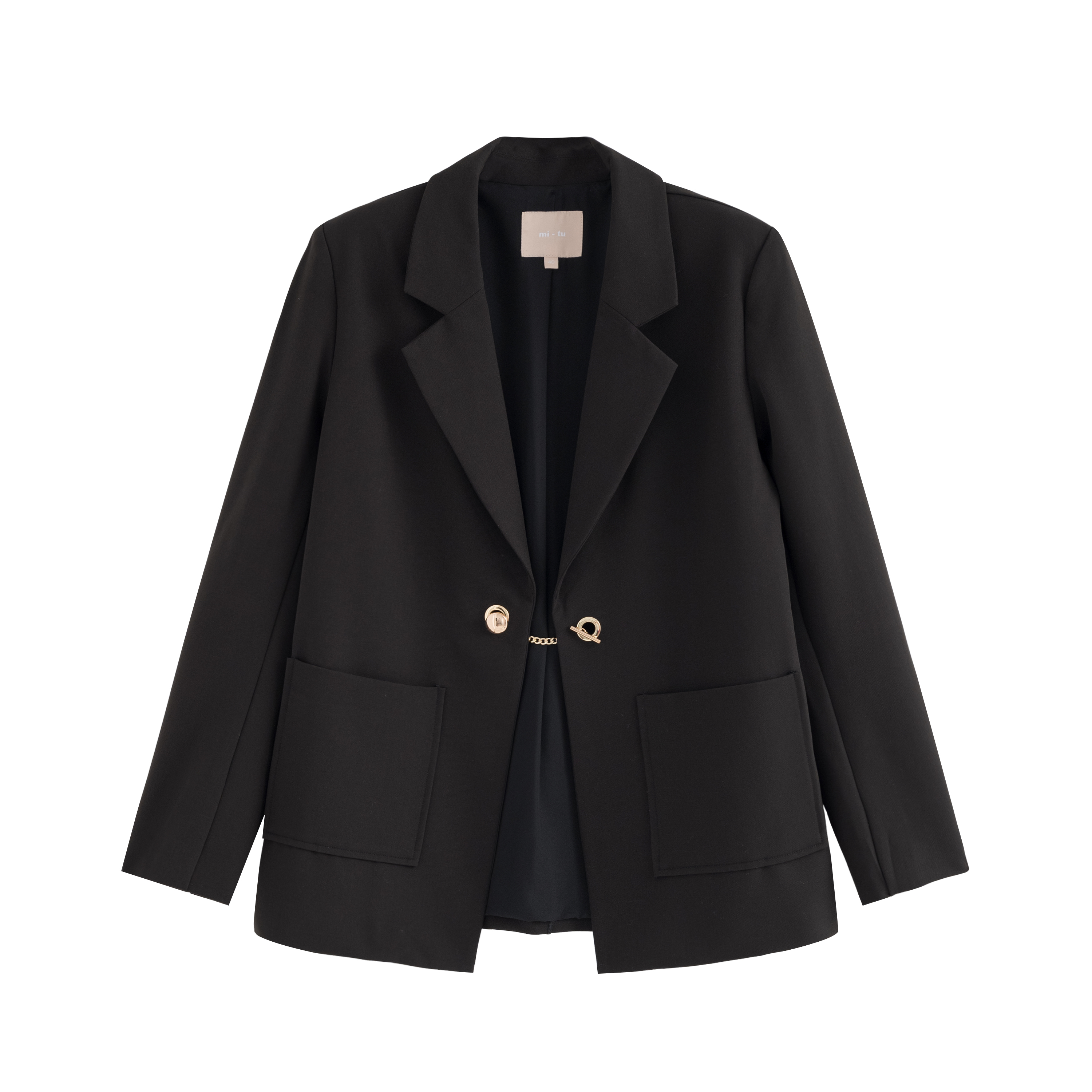 mi-tu 單釦西裝外套