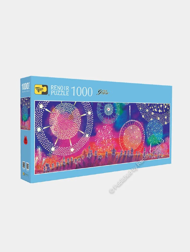 【雷諾瓦拼圖】想和你一起看花火/猜一猜我是誰/賴馬/長幅/夜光