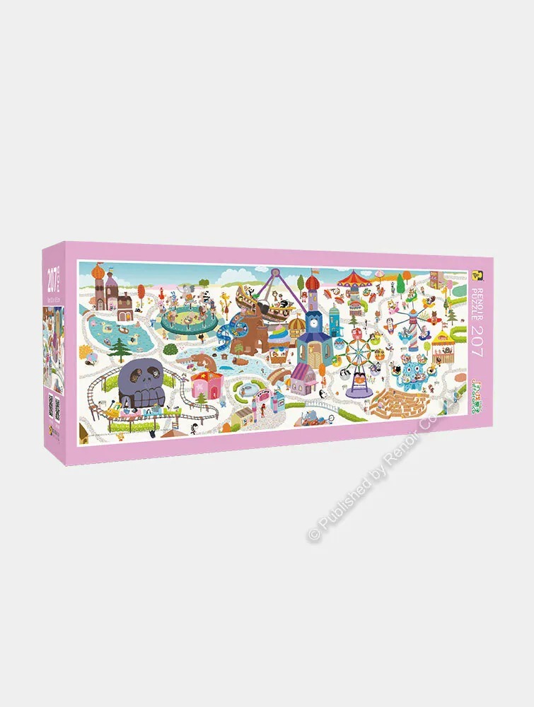 【雷諾瓦拼圖】迪泥泥遊樂園/生氣王子/賴馬/找樂子