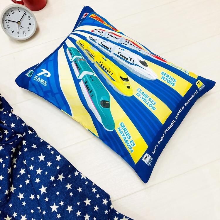 Plarail - 新幹線 - MORIPiLO - 兒童枕頭（寢具系列）28×39×10cm