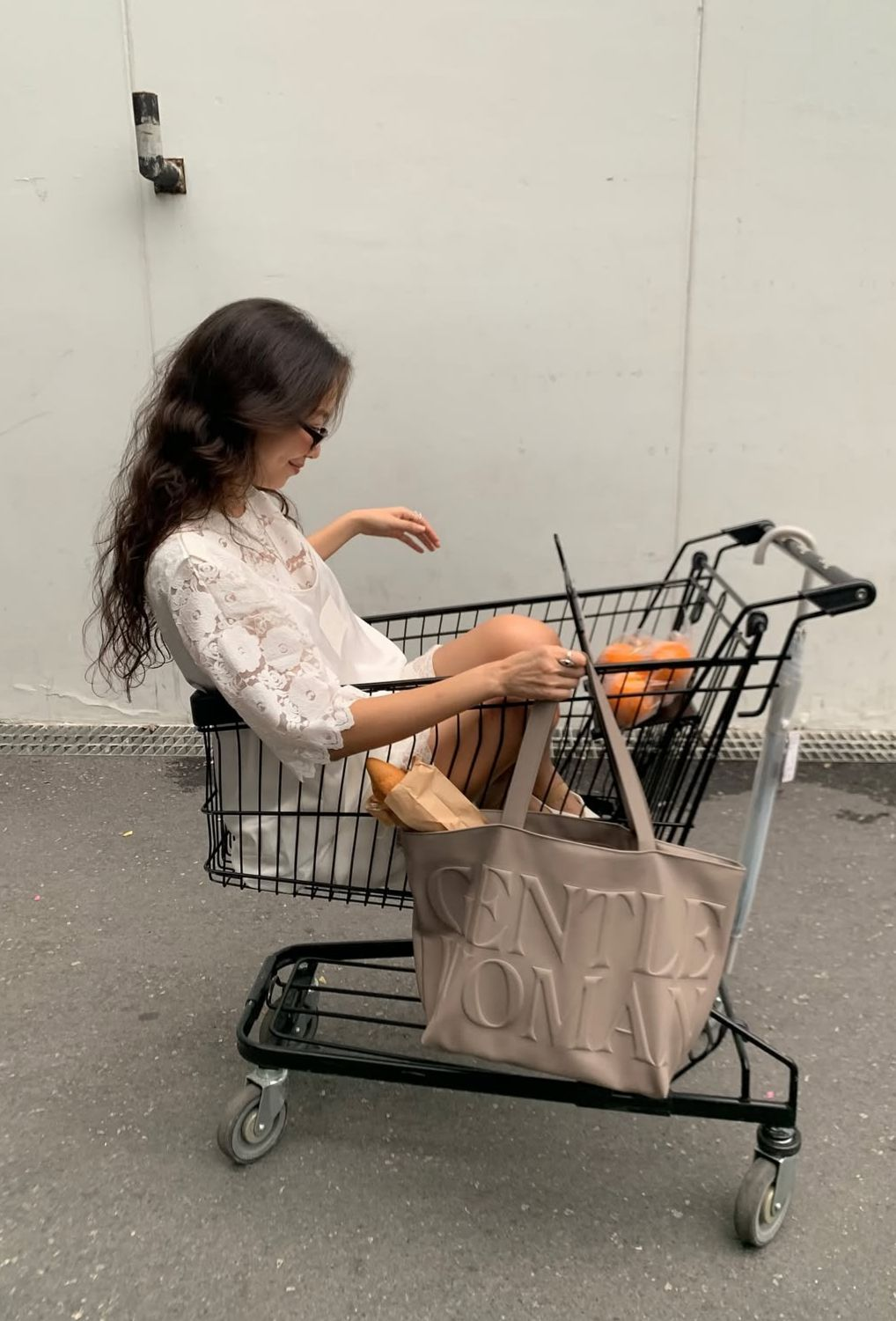 Gentle Woman Daily Tote(Grey)