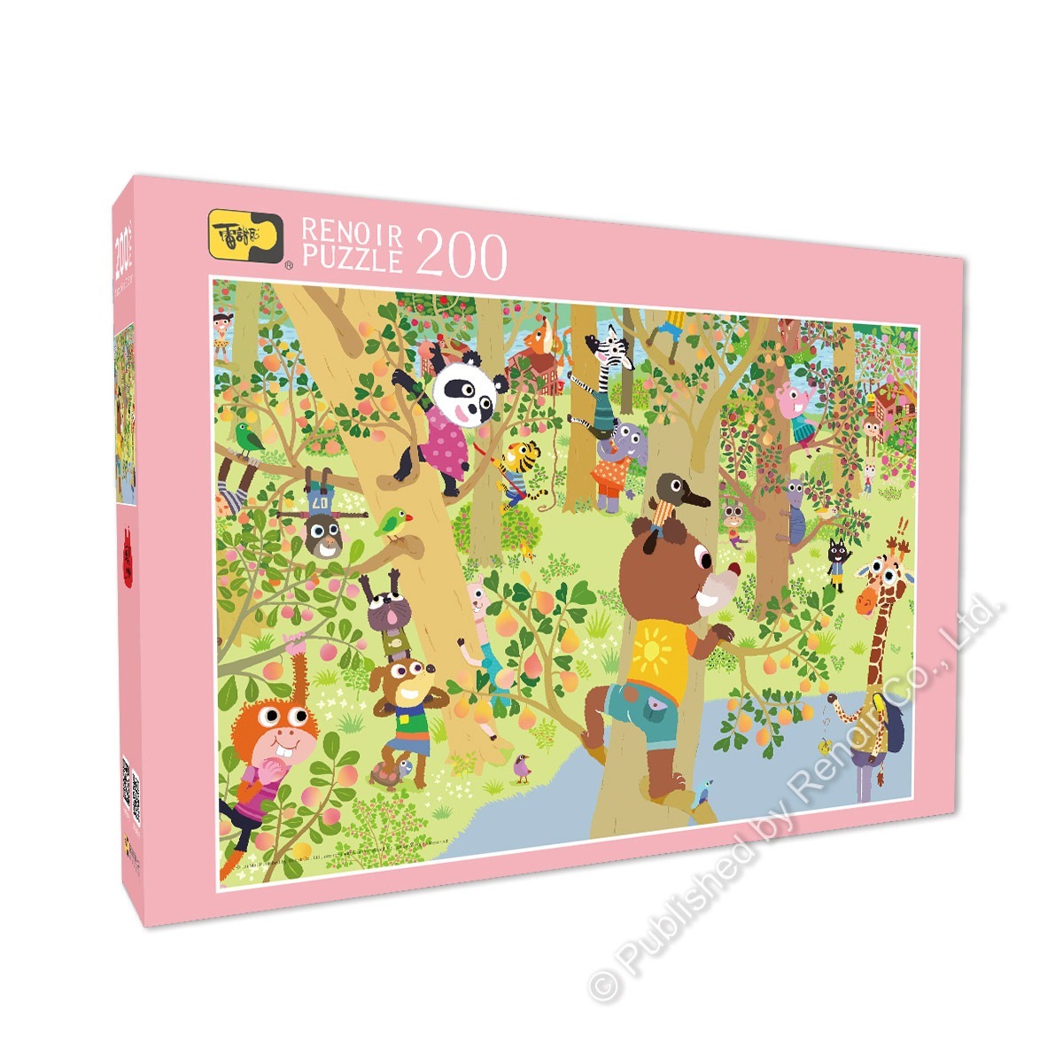 【雷諾瓦拼圖】爬樹比賽/朱瑞福的游泳課/賴馬