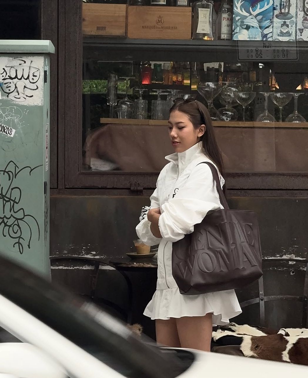 Gentle Woman Daily Tote(Dark Brown)