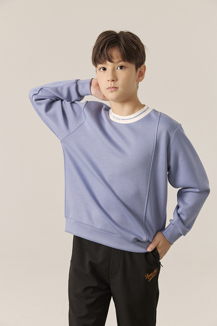 Avant Falcosia 週日男童立領-左岸靛藍