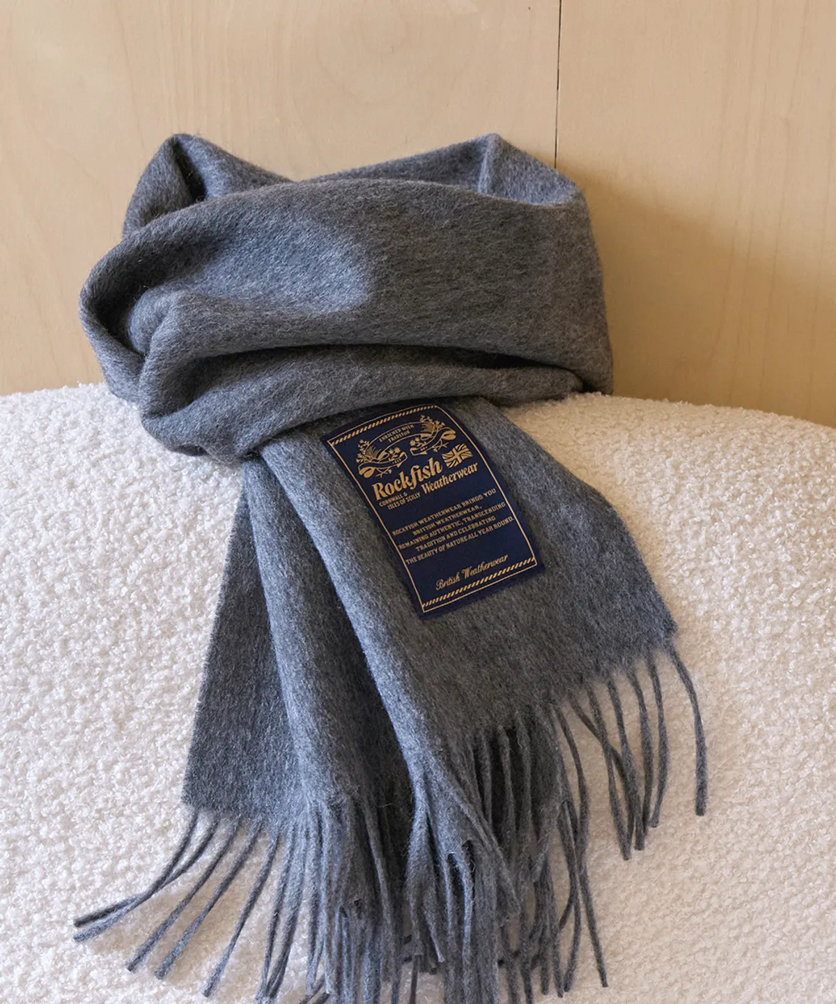 Rockfish Weatherwear CLASSIC WOOL SCARF SOLID