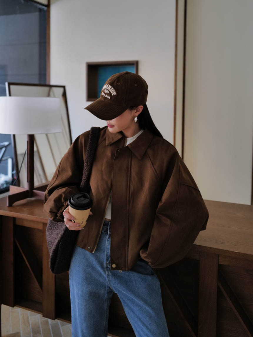 秋系牛皮絨外套*3色