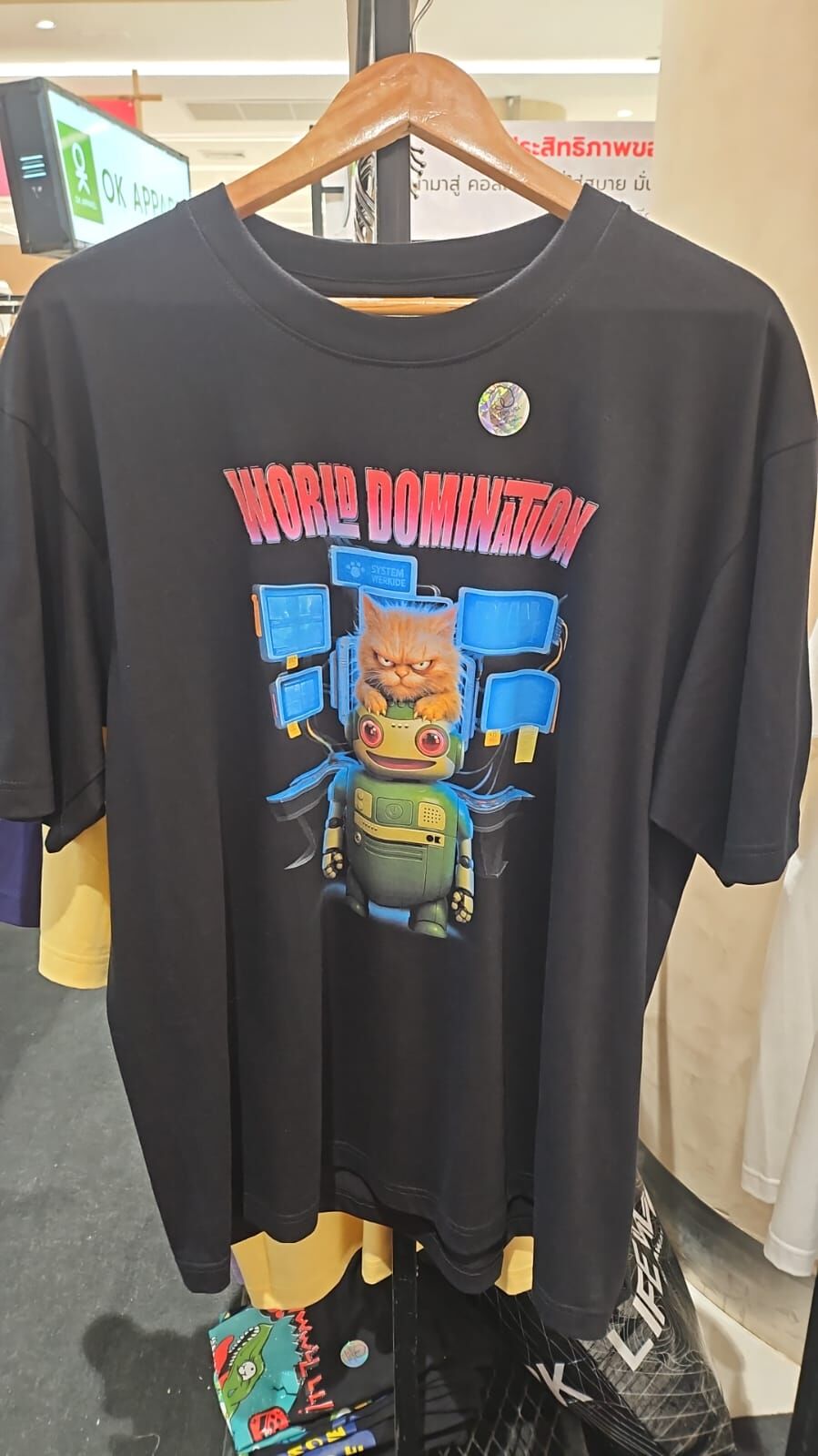 泰國連線 揸車貓T-Shirt (T10 OK406)