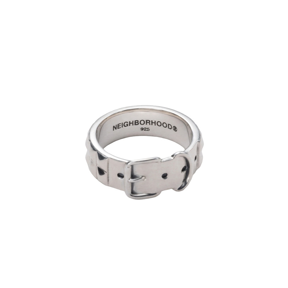 Neighborhood Silver Studs Belt Ring 925 鉚釘 純銀 戒指 252IVNH-AC01