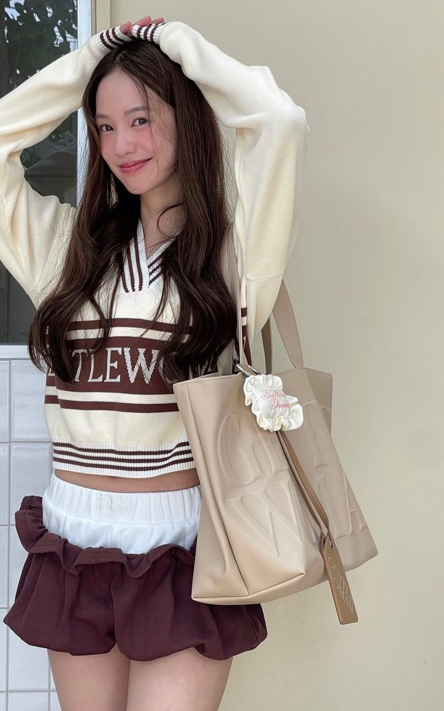 Gentle Woman Daily Tote(Cream)