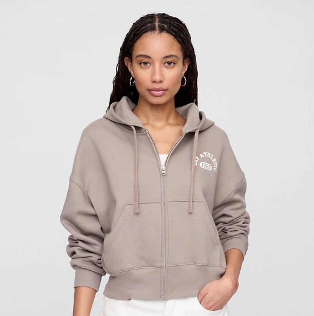 【預購】Gap H101407 小logo連帽外套