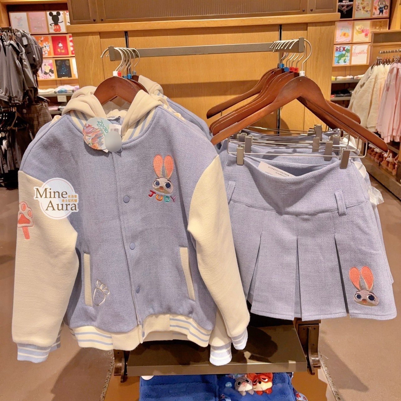 秋季學院風系列 哈茱蒂 Judy 兔 外套 上衣 百褶 短裙 套裝 動物方城市 Zootopia -上海迪士尼樂園