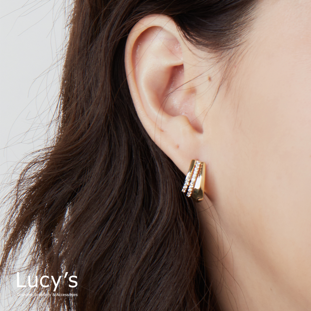 輕奢光影 耳環 (三色) (125017/125018/125019)