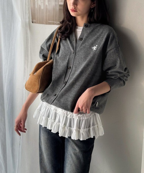 KTQ STORE ‧ JAVA 百搭基本款 刺繡開襟衫 五色