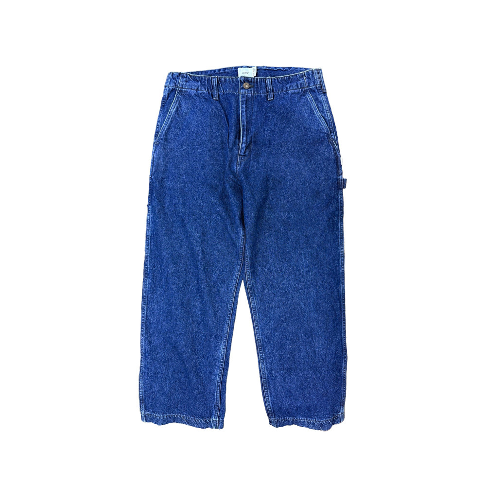 Wtaps Armstg2501TrousersCotton.Denim Indigo 藍色 牛仔褲 252WVDT-PTM04-IN