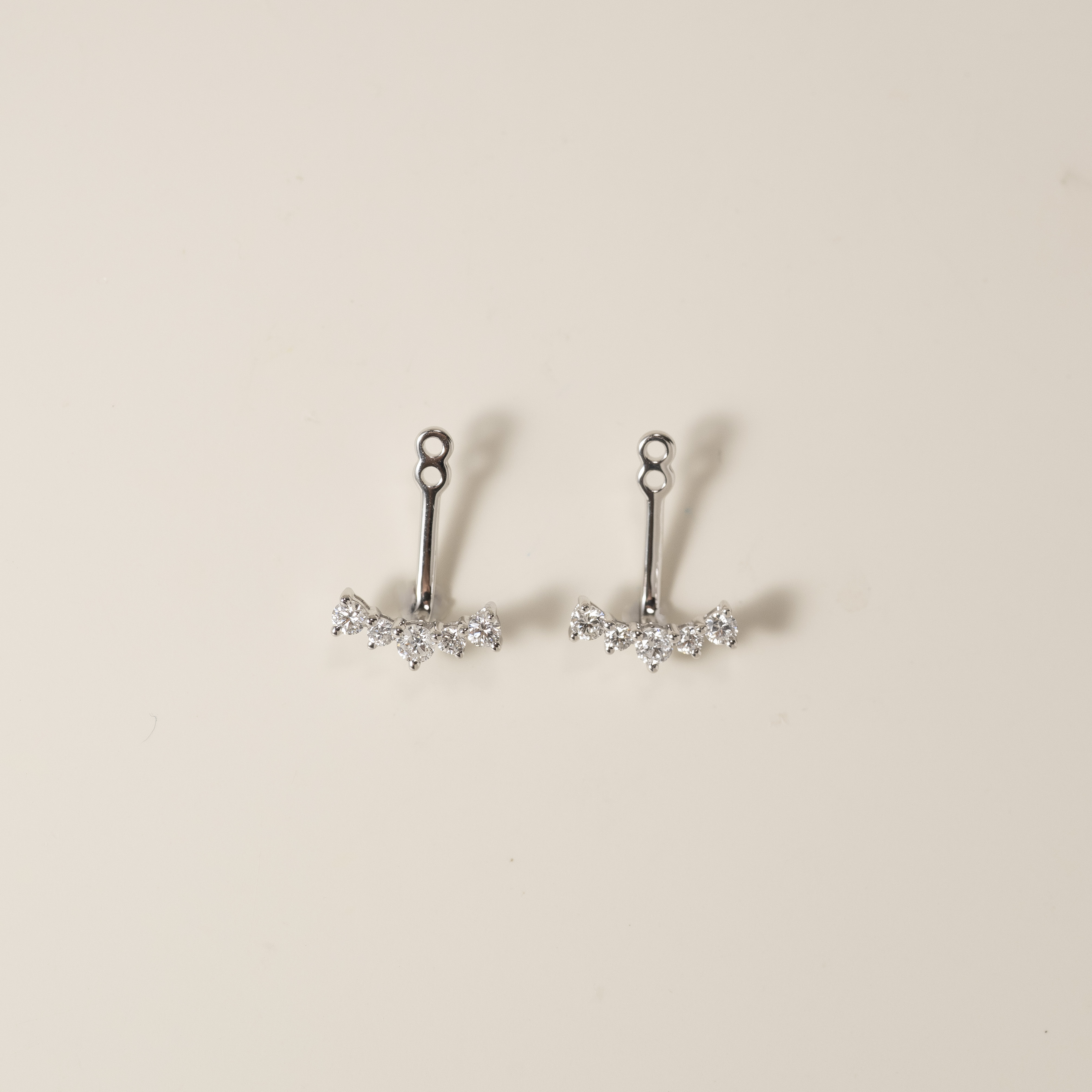18K Diamond Earring Jacket